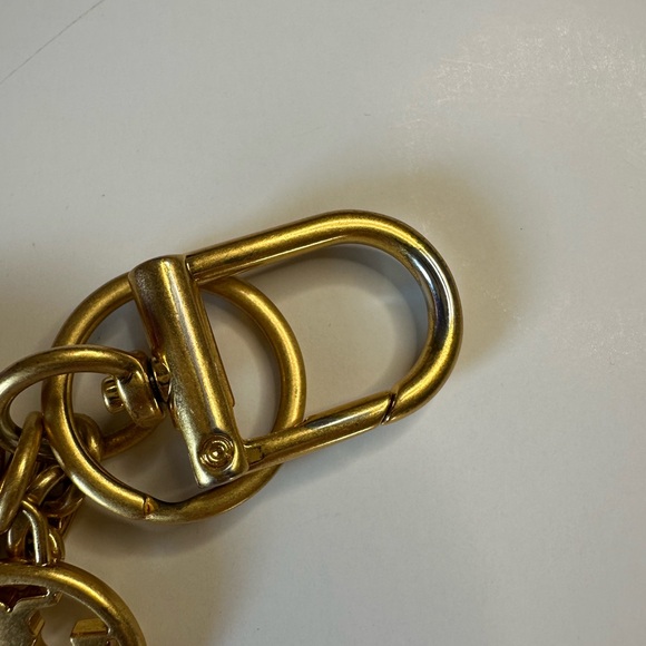 Tory Burch $198 MSRP Red Heart Keychain Bag Charm - Picture 6 of 6